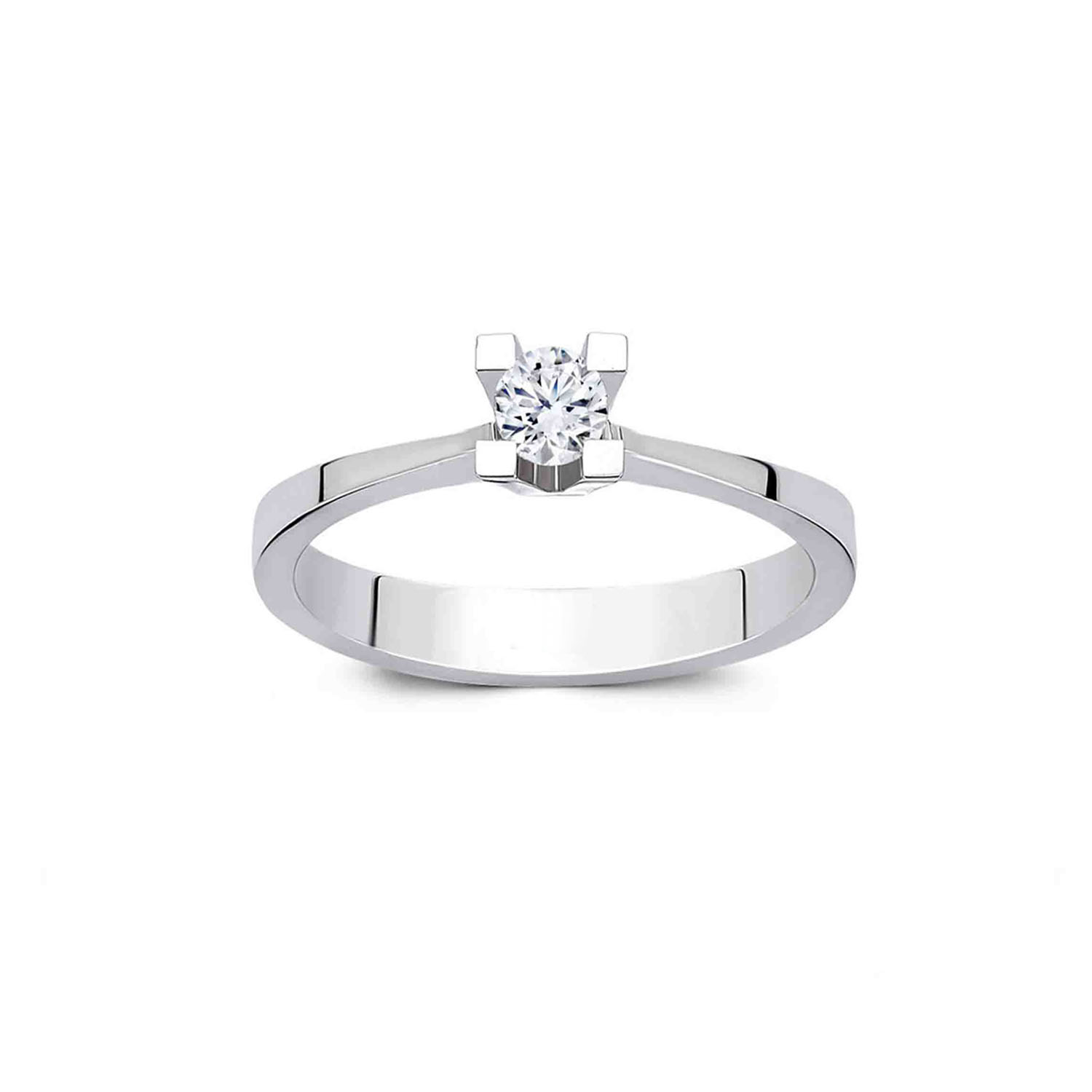 0.12 CT Tektaş Pırlanta Yüzük HRD