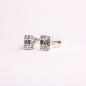 0.62 CT Pırlanta Baget Yüzük